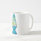 Budgie Lava Lamp コーヒーマグカップ (正面右)