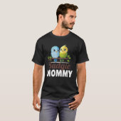 Budgie Mom Budgerigar Parakeet Bird 10 Tシャツ (正面フル)