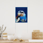 Budgie Wants a Scratch ポスター (キッチン)