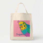 Budgielove グロサリーバッグ トートバッグ (正面)