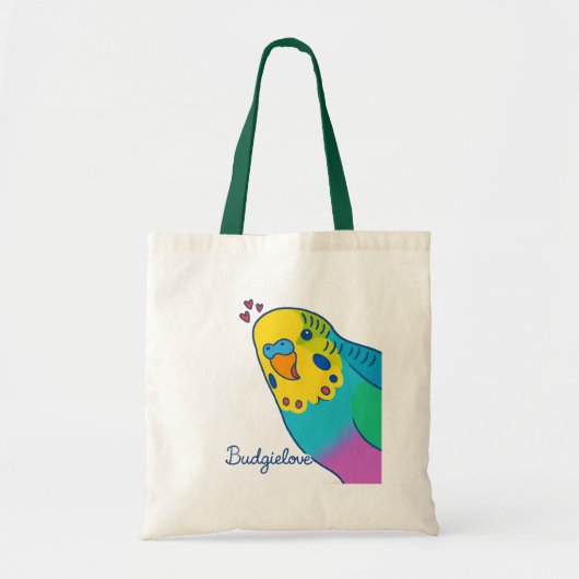 Budgielove Tote Bag トートバッグ (正面)