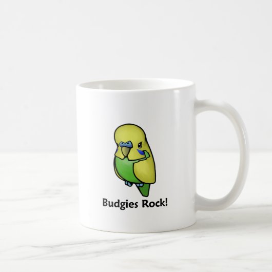 Budgiesの石! コーヒーマグカップ (右)