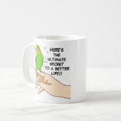 Budgiesは生命をよりよくさせます コーヒーマグカップ (正面左)