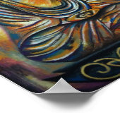 Budhha Art - Peace & Patience by Mansa Pryor ポスター (角)