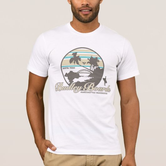Budleyのヴィンテージの円 Tシャツ (正面)