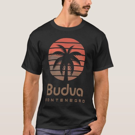 Budva Montenegro Tシャツ (正面)