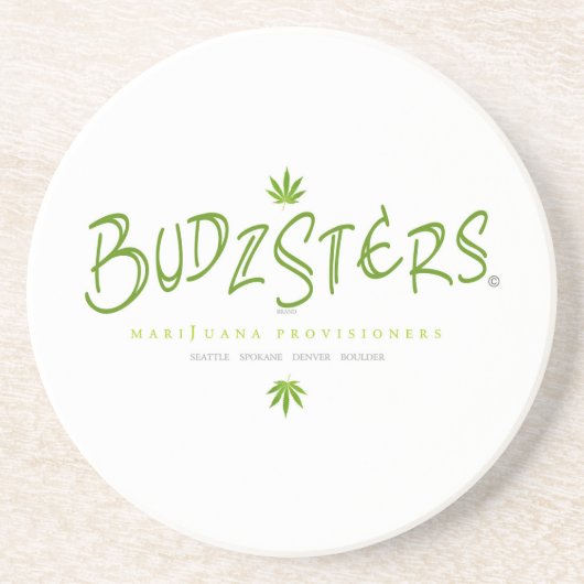 Budzstersロゴ コースター (正面)