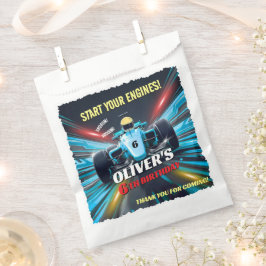 Bue Grand Prix Racing Car Birthday フェイバーバッグ