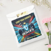 Bue Grand Prix Racing Car Birthday フェイバーバッグ (封をした状態)