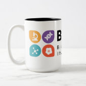 Buehler生物医学的なイメージ投射中心のマグ ツートーンマグカップ (左)