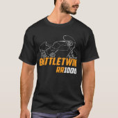 Buell RR1000 Battletwin 1987 Tシャツ (正面)