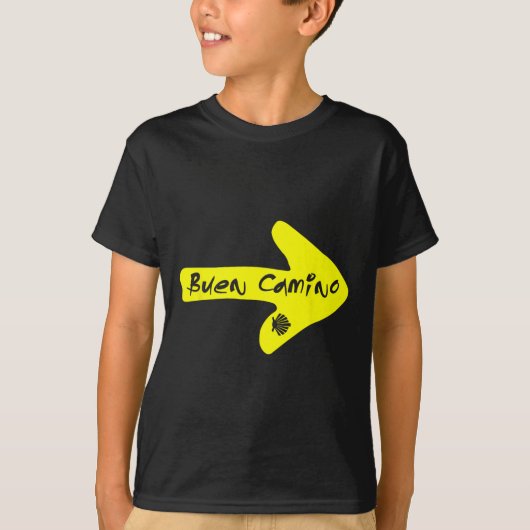 Buen Camino De Santiago Compostela Spain St James Tシャツ (正面)