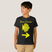Buen Camino De Santiago De Compostela St. James Wa Tシャツ (正面フル)