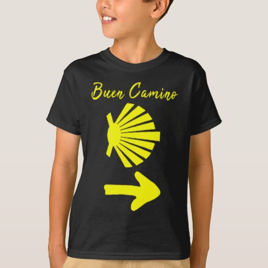 Buen Camino De Santiago De Compostela St. James Wa Tシャツ (正面)