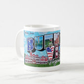 Buena Vista、VA - 故郷の風景マグカップ コーヒーマグカップ (正面左)