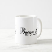 Buenosのdias miのamor (おはよう私の愛)のマグ コーヒーマグカップ (正面右)