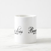 Buenosのdias miのamor (おはよう私の愛)のマグ コーヒーマグカップ (中央)