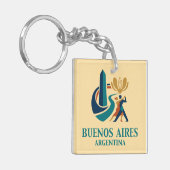 Buenos Aires Argentina キーホルダー (正面左)