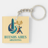 Buenos Aires Argentina キーホルダー (裏面)