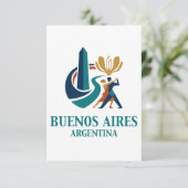 Buenos Aires Argentina サンキューカード (スタンド正面)