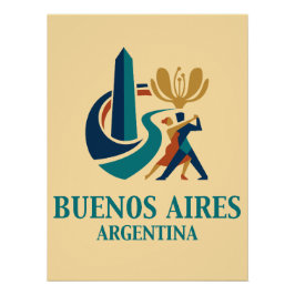 Buenos Aires Argentina ポスター