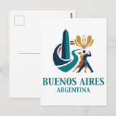 Buenos Aires Argentina ポストカード (正面/裏面)
