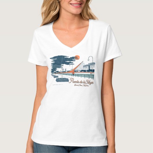 Buenos Aires, Argentina Architecture travel city T Tシャツ (正面)