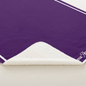 Buenos Aires Argentina Elegant Typographic シェルパブランケット (3/4)