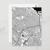 Buenos Aires Argentina Map ポストカード (正面/裏面)