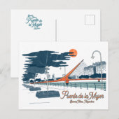 Buenos Aires, Argentina, South America, travel Hol シーズンポストカード (正面/裏面)