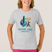 Buenos Aires Argentina Tシャツ (正面)