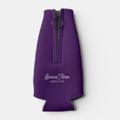 Buenos Aires City Elegant Simple modern ボトルクーラー (裏面)