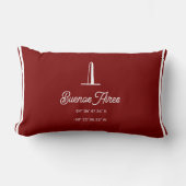 Buenos Aires City location Throw Pillow ランバークッション (正面)