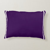 Buenos Aires City Vintage Minimal Throw Pillow アクセントクッション (裏面)