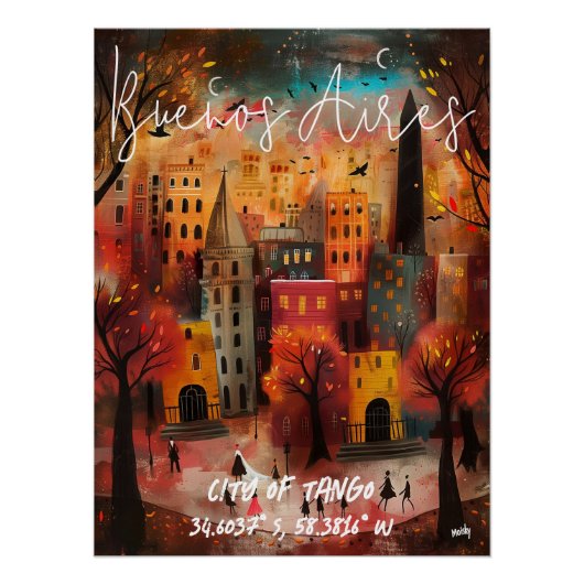 Buenos Aires: Ciudad de Tango ポスター (正面)