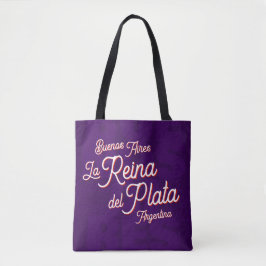 Buenos Aires "La Reina del Plata" typography Art   トートバッグ
