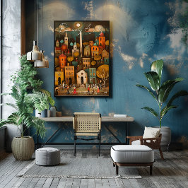 Buenos Aires: Paris of South America - Whimsical ポスター