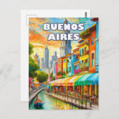 Buenos Aires, the City of Passions and Tango ポストカード (正面/裏面)