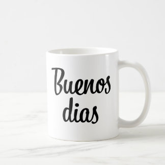 Buenos dias コーヒーマグカップ