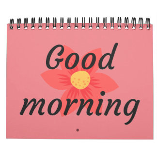 Buenos Días | Good morning カレンダー