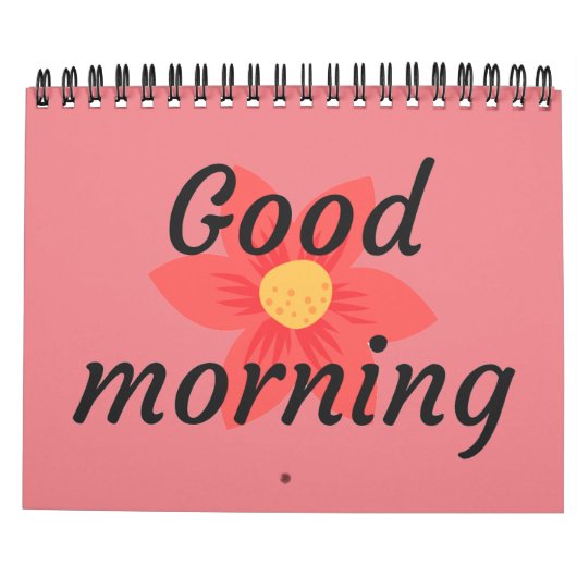 Buenos Días | Good morning カレンダー (裏面)