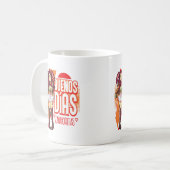 Buenos Días Zanahoritas  コーヒーマグカップ (正面左)