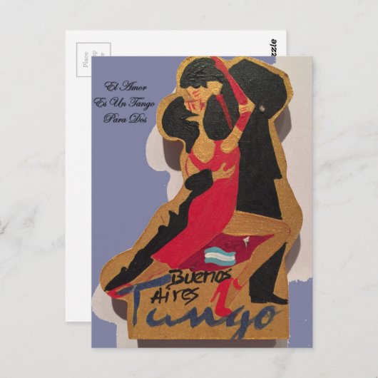 BuenosAires_Tango_Posal ポストカード (正面/裏面)