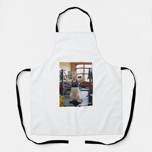 Buff Cat Kitchen Apron エプロン (正面)