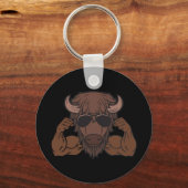 「BUFFalo」 キーホルダー (正面)