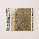 Buffalo、ニューヨーク(1900年)のBirdseyeの地図 ジグソーパズル (横)