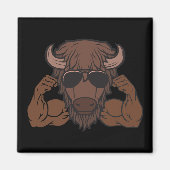 「BUFFalo」 マグネット (正面)