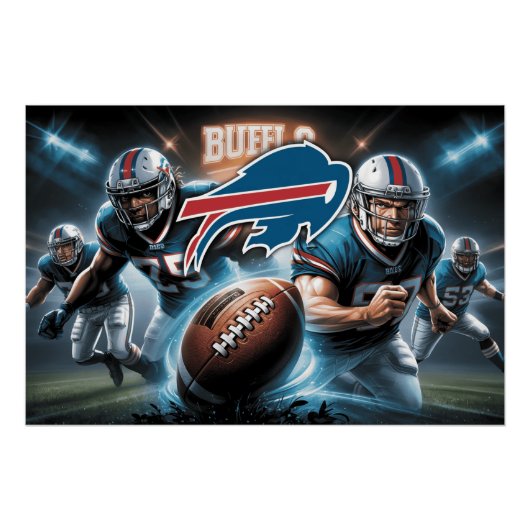 Buffalo Bills 4 ポスター (正面)