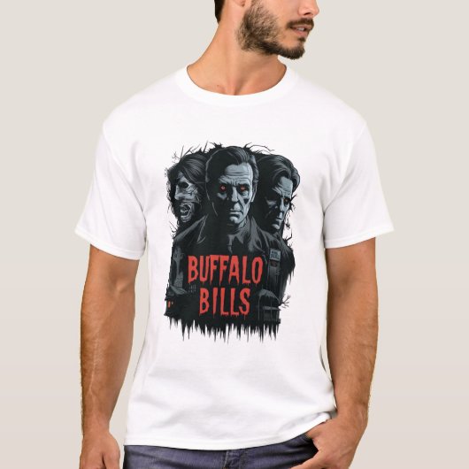 buffalo bills halloween tシャツ (正面)