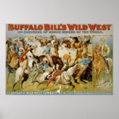 Buffalo Bill's Wild West Show ポスター (正面)